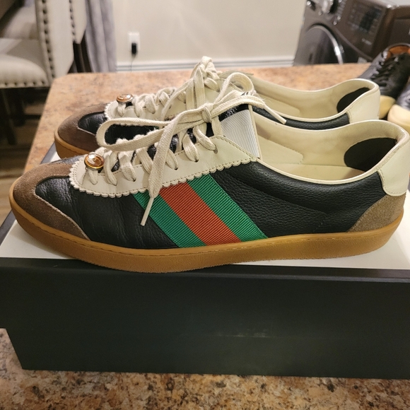 Gucci leather sneakers - Picture 4 of 8